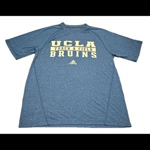 Adidas Climalite UCLA Bruins Track & Field Team Issued Blue Shirt XS X-Small